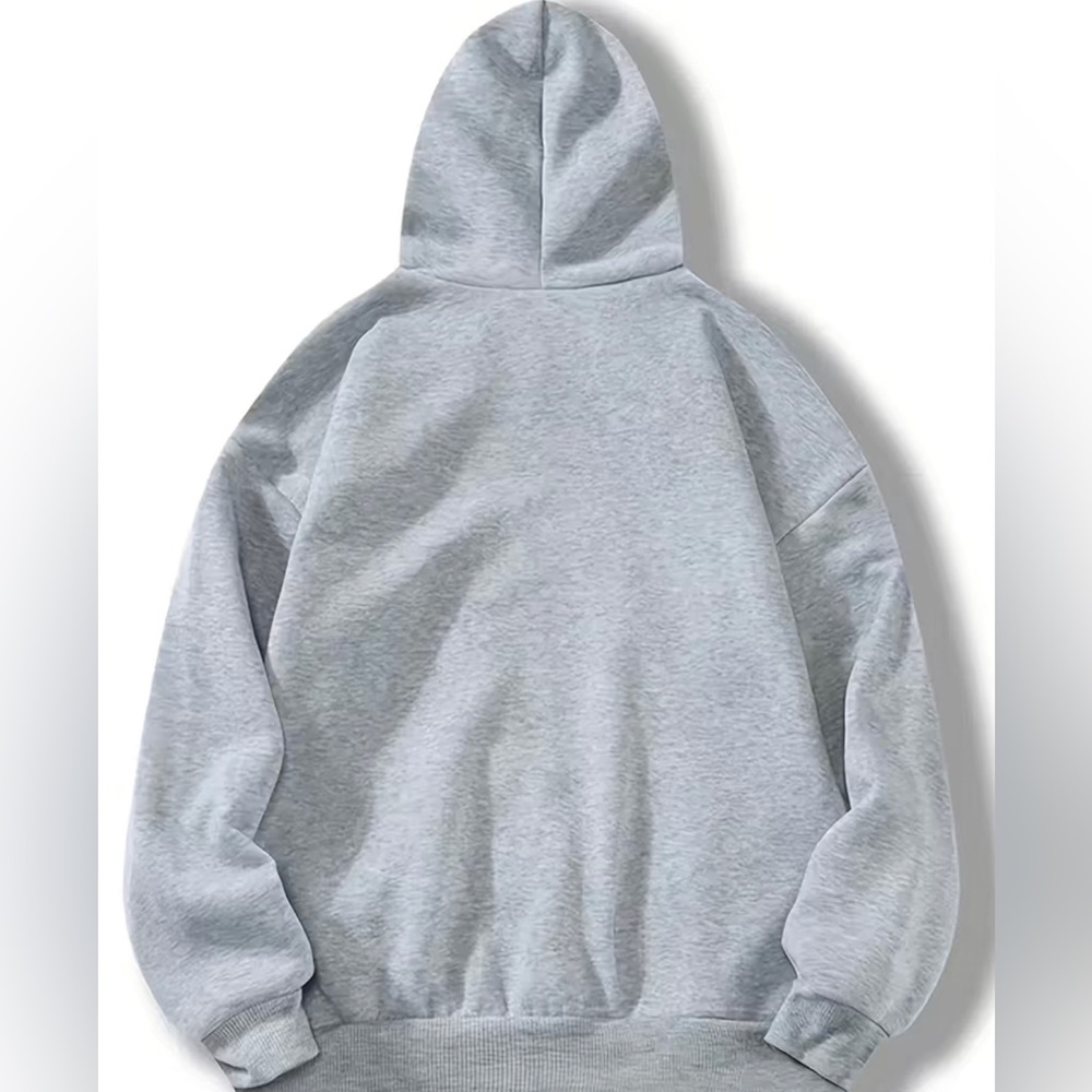Fun Fact I Don't Care Women’s Gray Sweatshirt Hoodie Gift Sz: Large - Picture 2 of 6